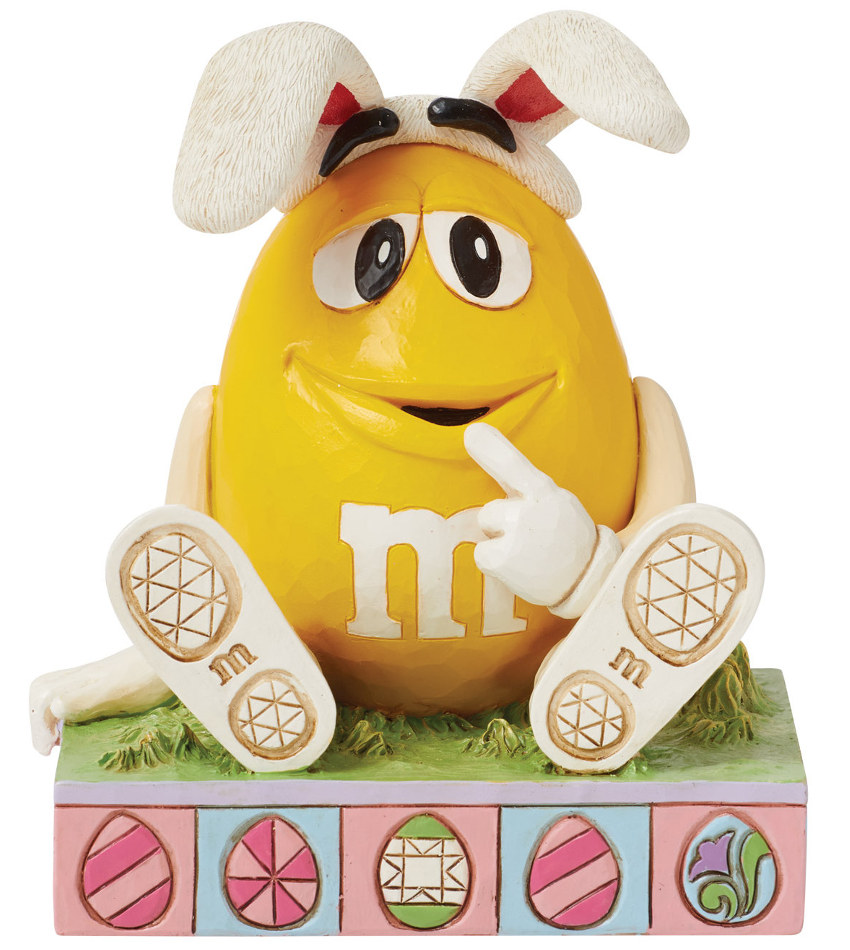 JS6016122 - M&M's Yellow Character w/bunney ears