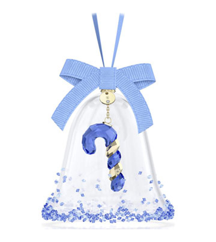 S5688314 - Holiday Cheers Dulcis Bell Ornament, blue