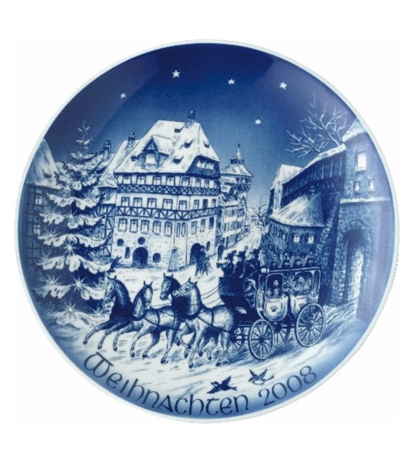 2008BARXP - 2008 Christmas Plate