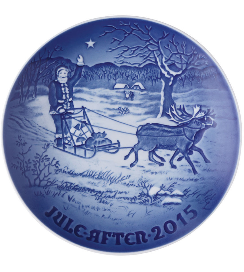 2015BGXP - 2015 Christmas Plate