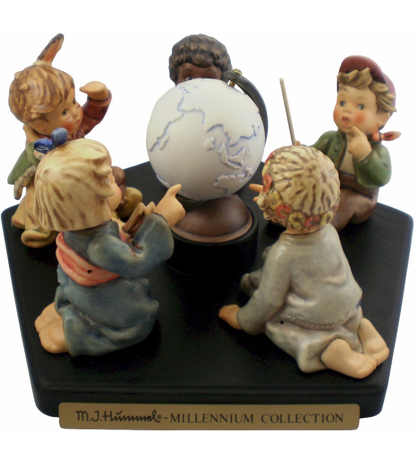 2060SET - Millennium Collector Set w. Porcelain Globe