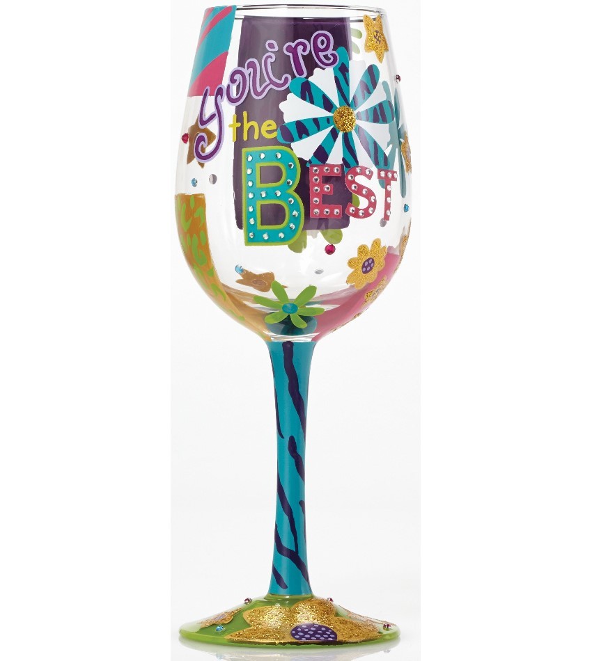 4053102 - You're the Best Wine Glass