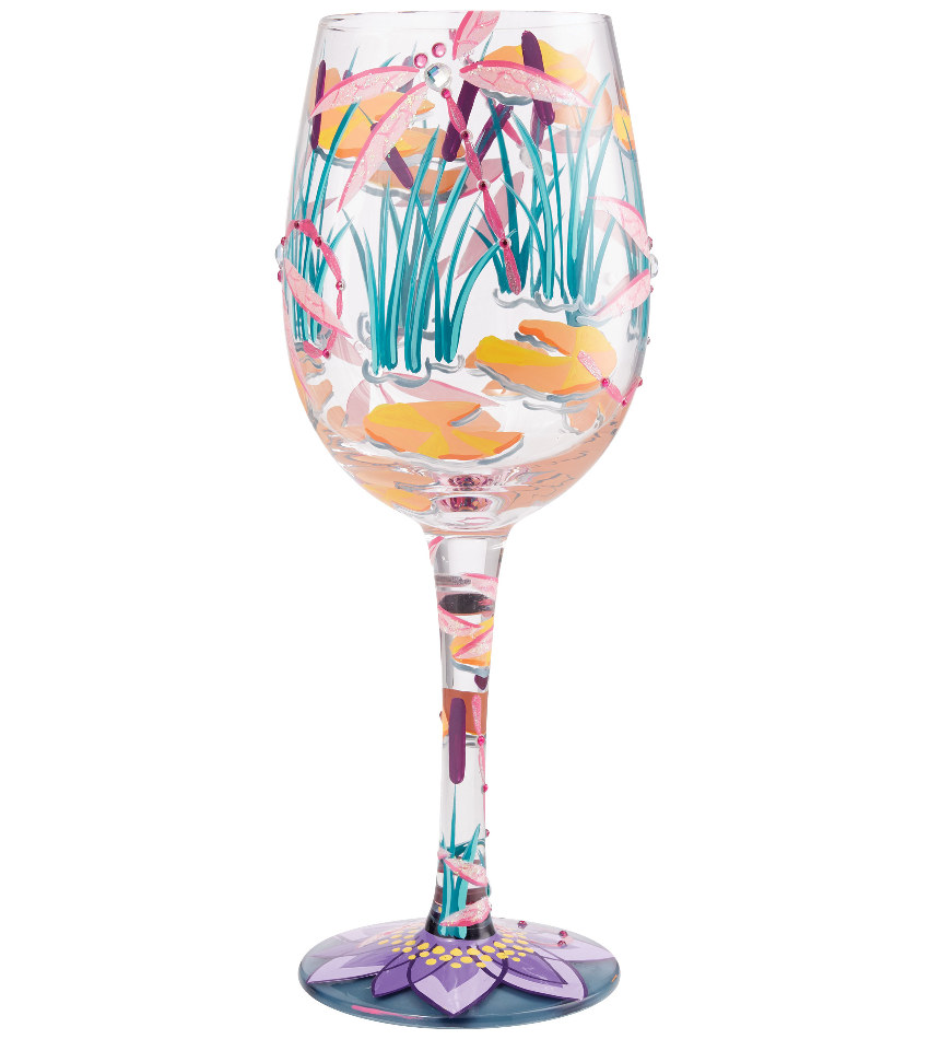 6009218 - Dragonfly Wine Glass