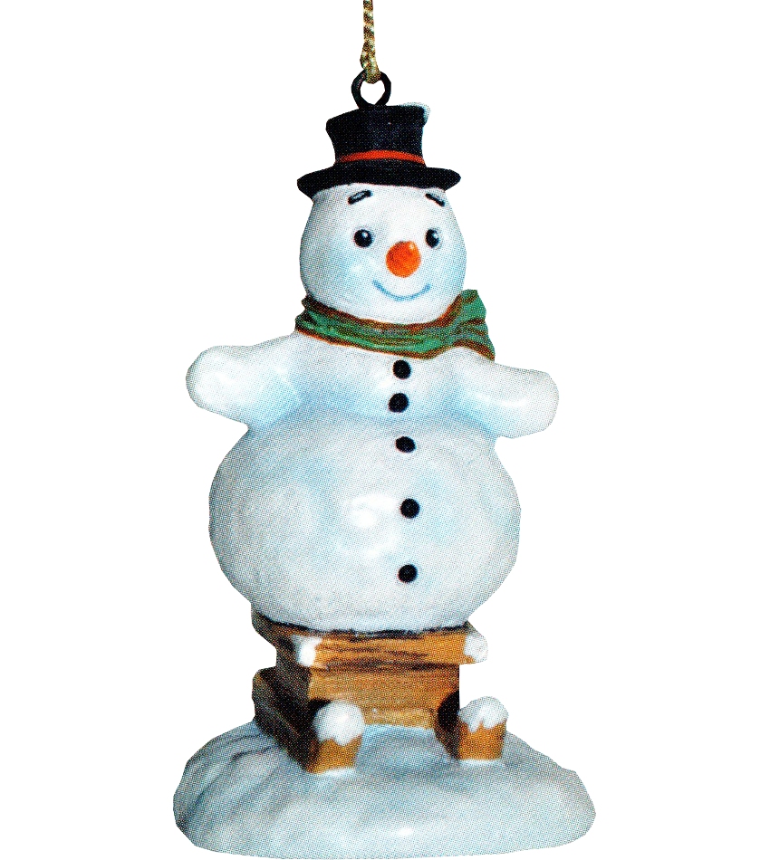 827402 - Snow Day Fun Snowman Ornament