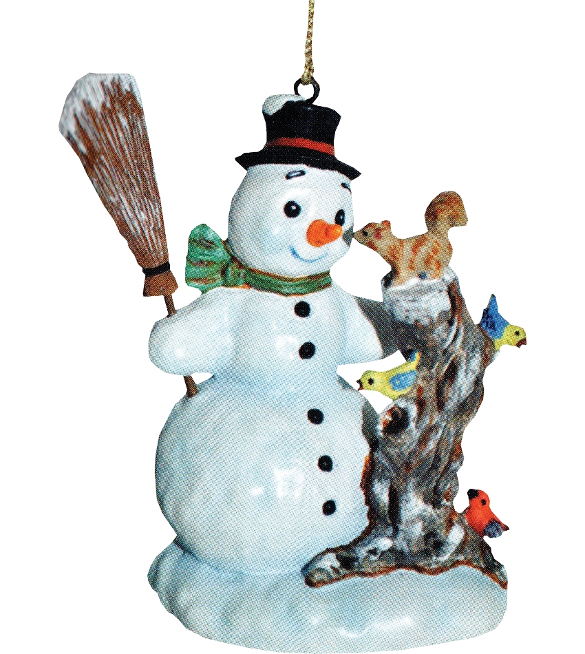 827406 - Curious Friend Snowman Ornament