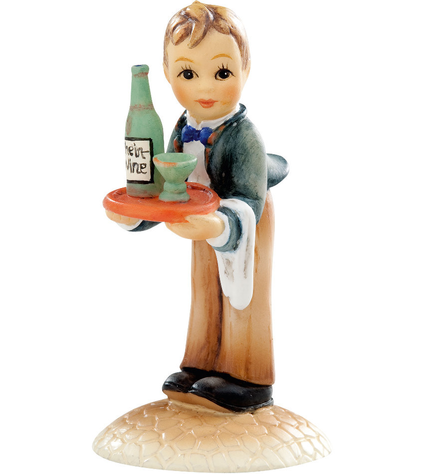 827987 - Waiter Mini Figurine