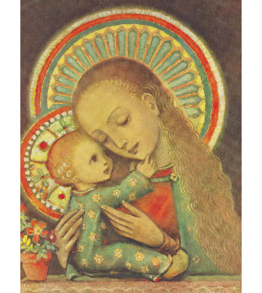 978533 - Madonna & Child MIH print