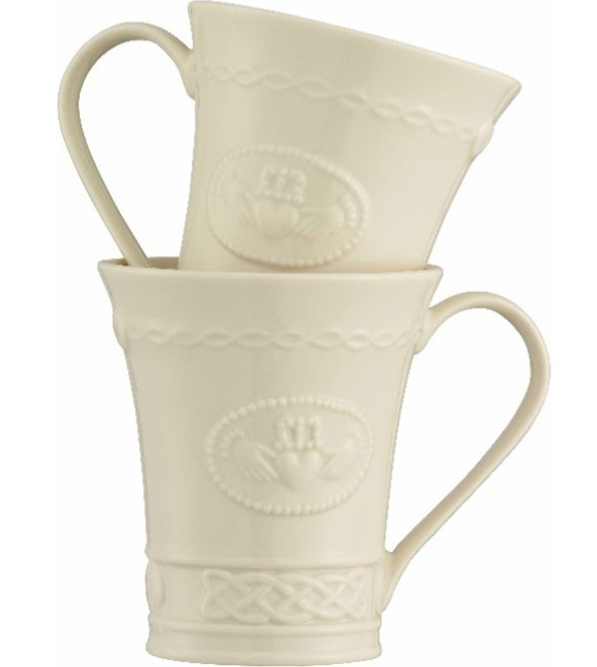 BKB4131 - Claddagh Mugs - set of 2