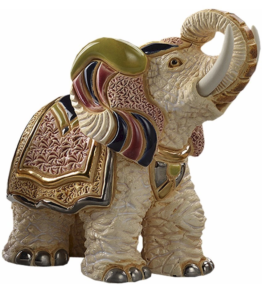 DERF187 - White Indian Elephant