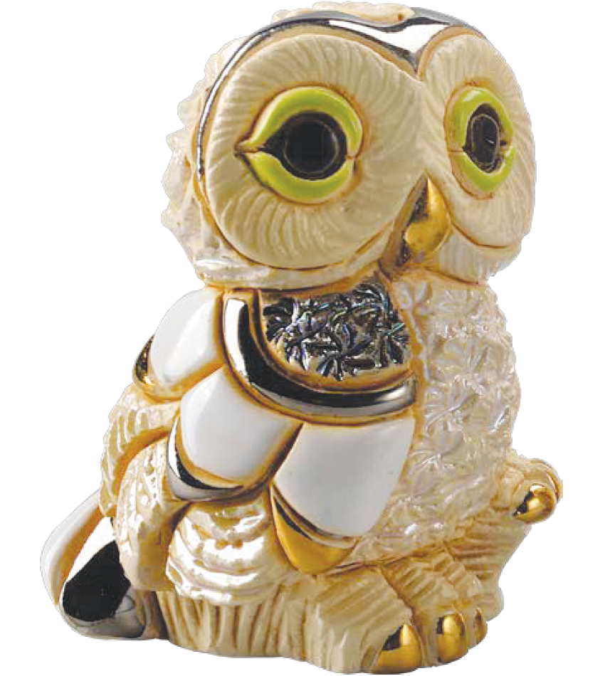 DERF385A - Winter Owl I