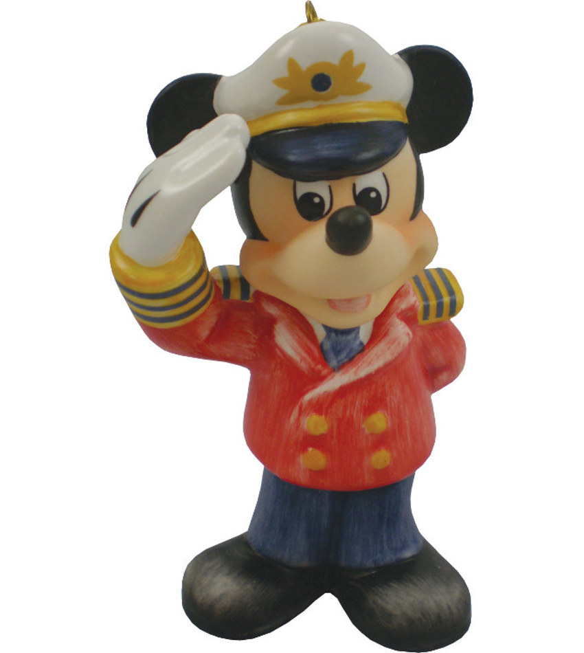 G102943 - Mickey Mouse Captain Ornament