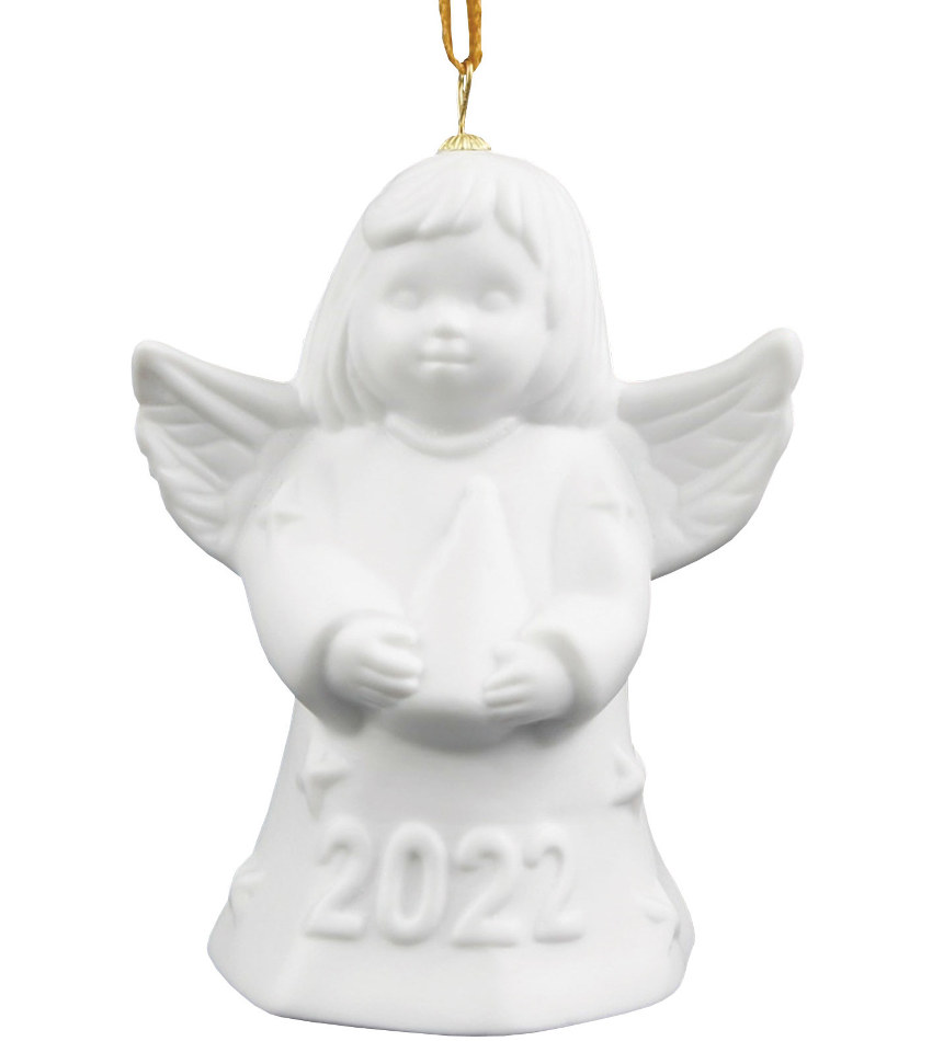 G117704 - 2022 Goebel Annual Angel Bell White