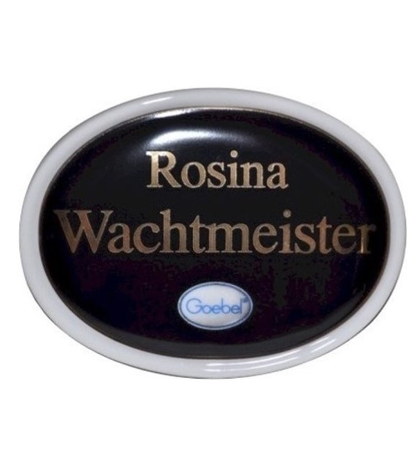 G126933 - Rosina Wachtmeister Porcelain Plaque