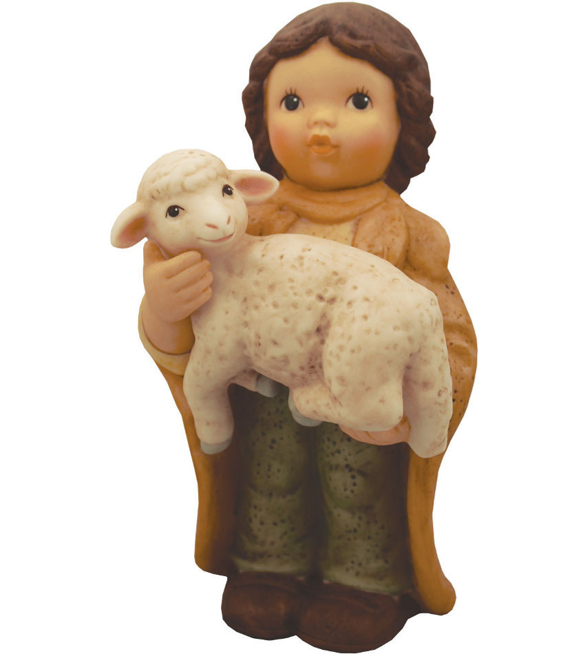 G465341 - Shepherd Holding Lamb