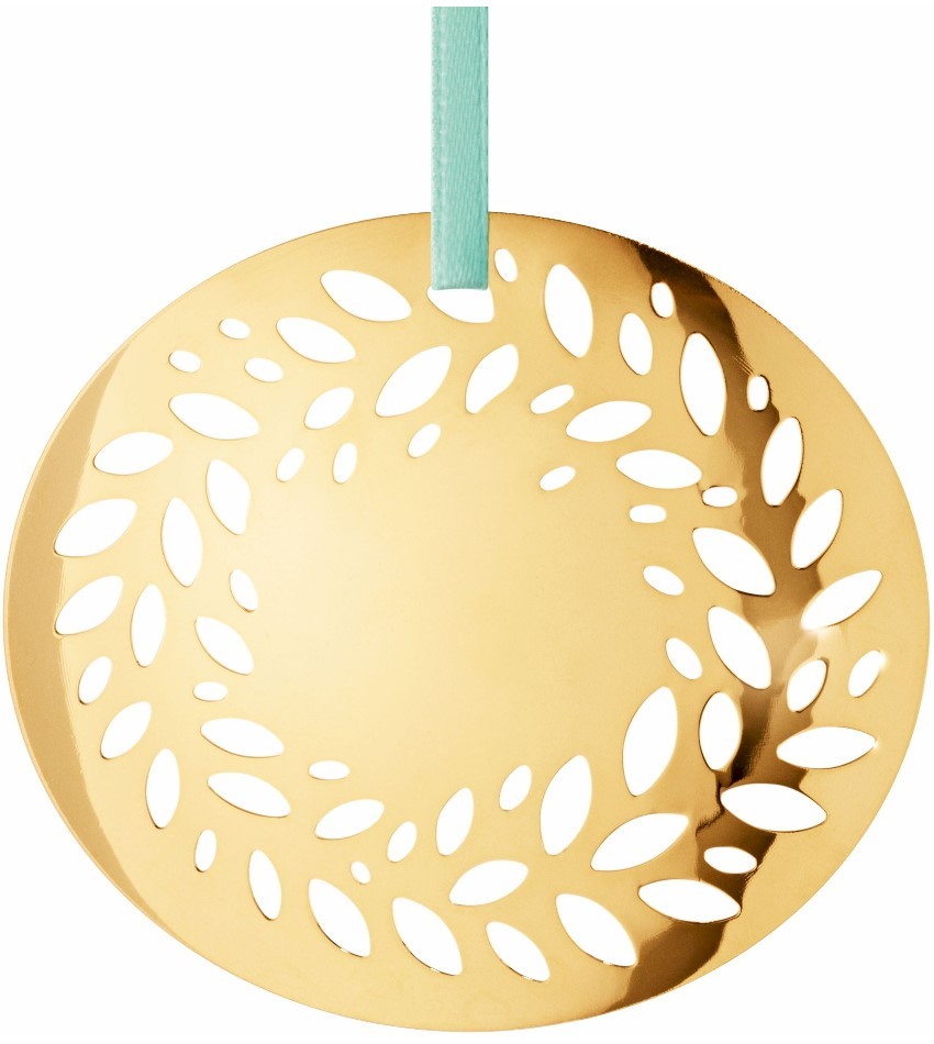 GJ3411216 - 2016 Holiday Ornament Solid Wreath