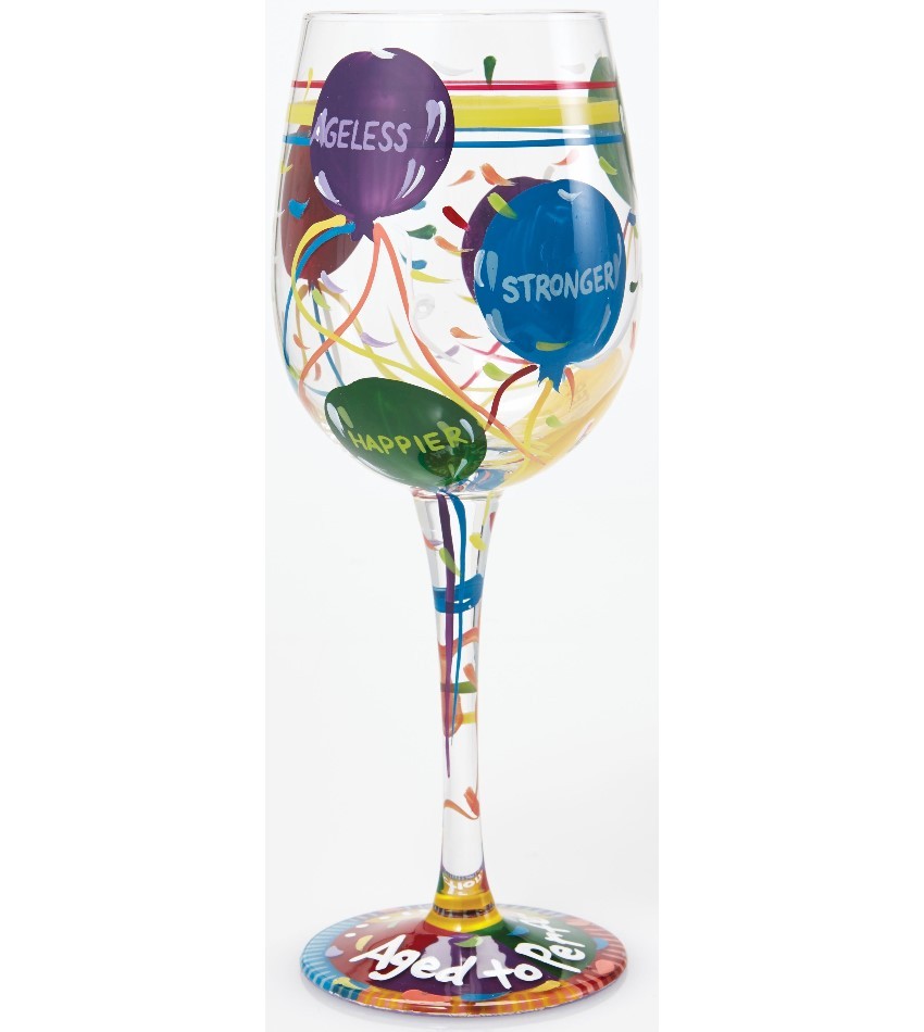 GLS11-5590A - Aged To Perfection Wine Glass