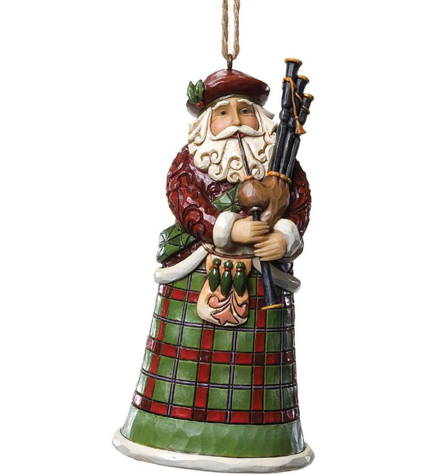 JS4022943 - Scottish Santa Ornament