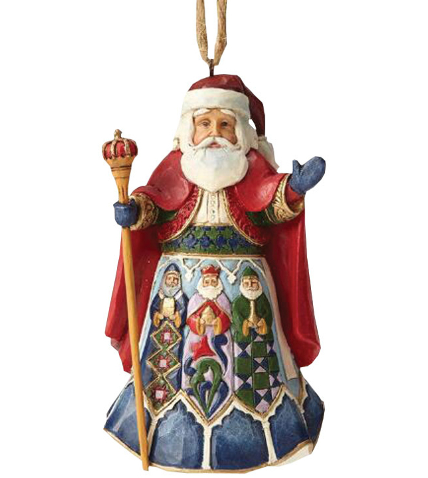 JS4053837 - Spanish Santa Ornament