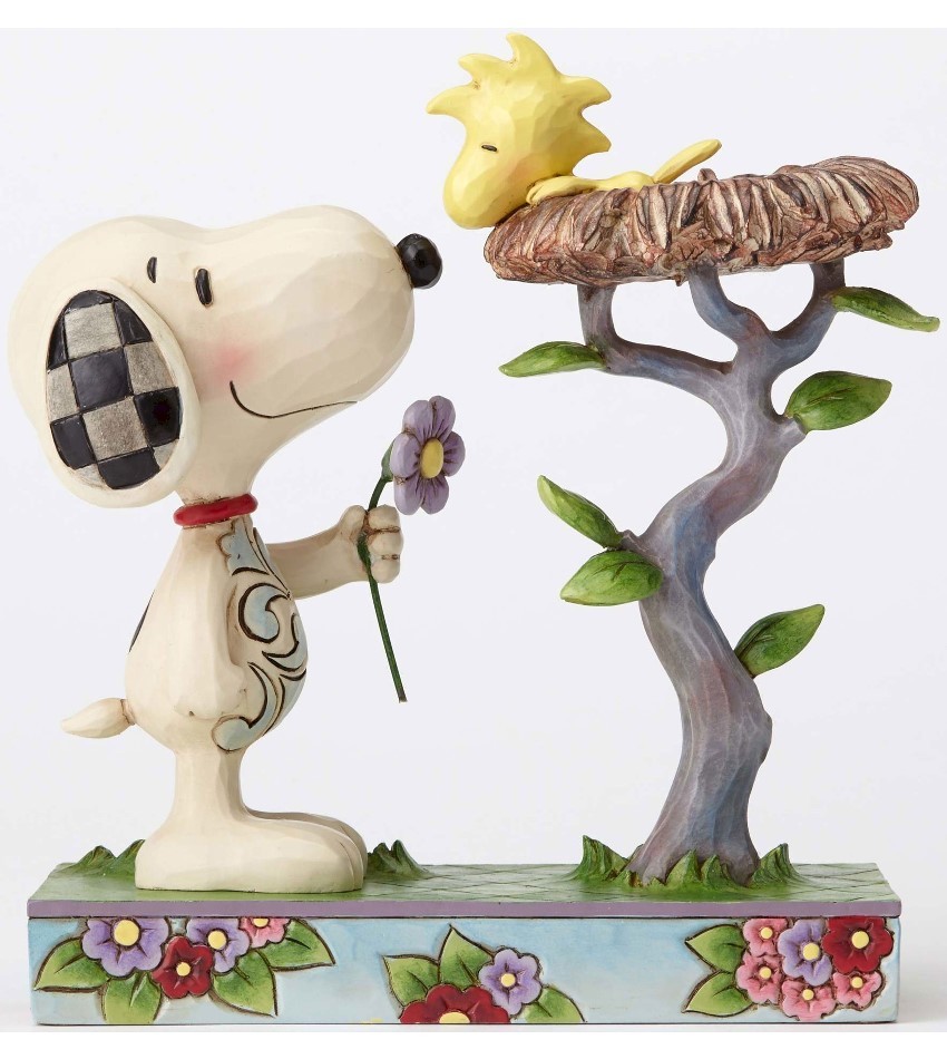 JS4054079 - Snoopy with Woodstock in Nest
