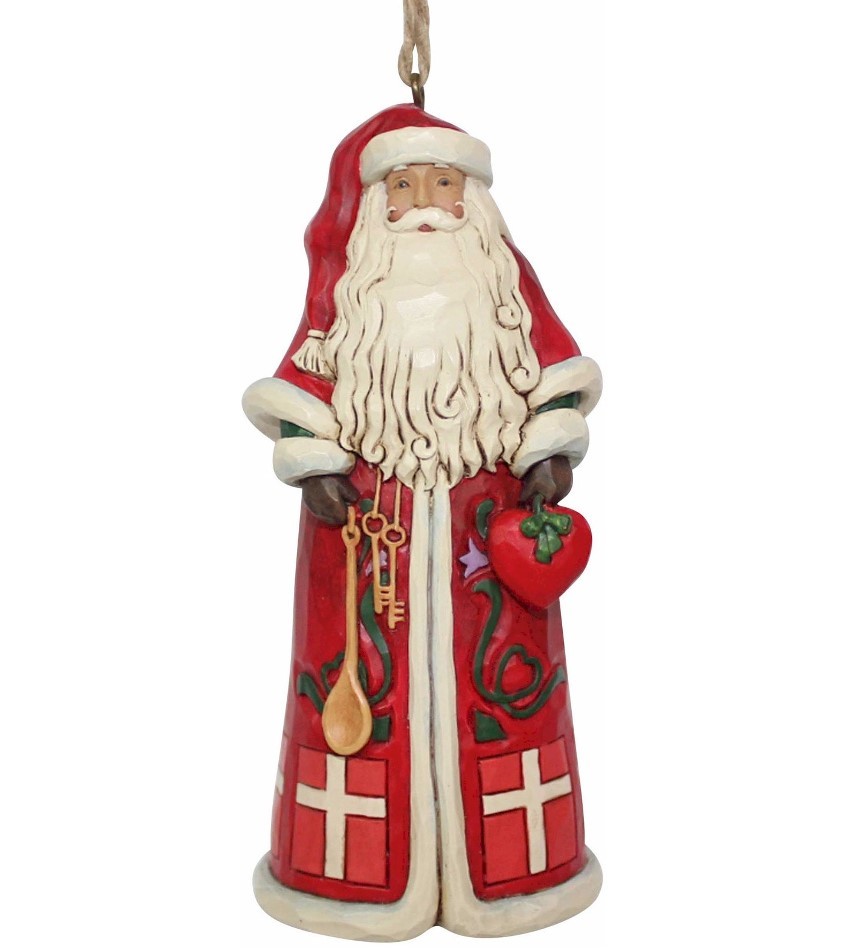 JS6001510 - Danish Santa Ornament
