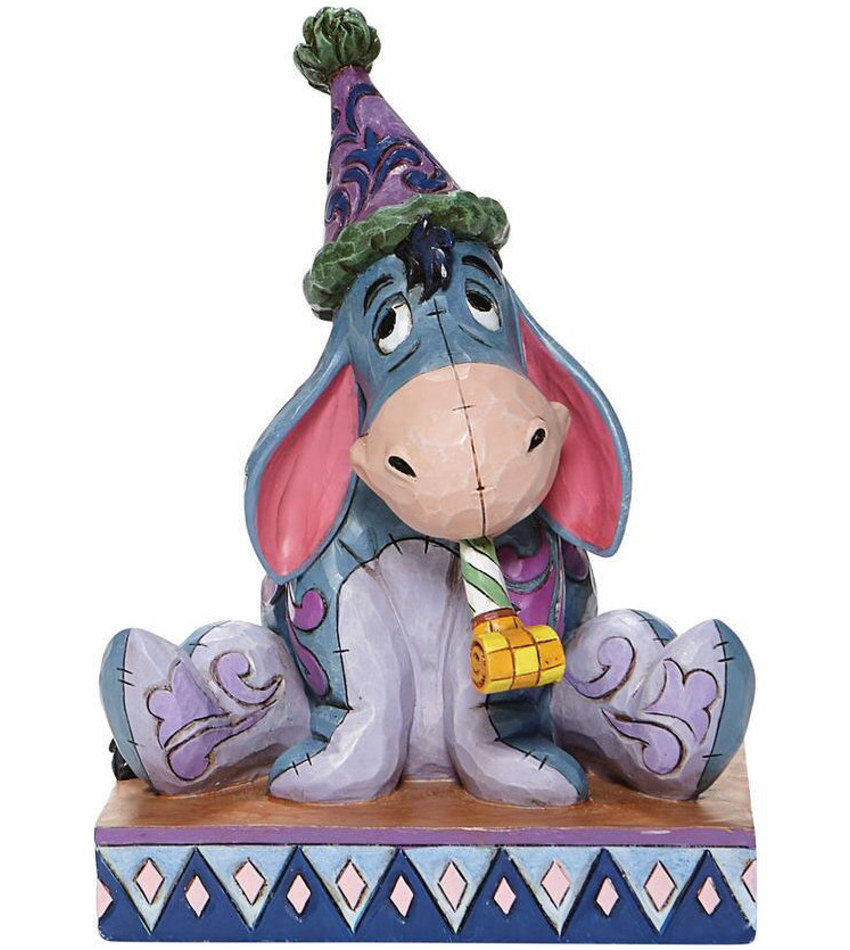 JS6008074 - Eeyore with Birthday Hat and Horn