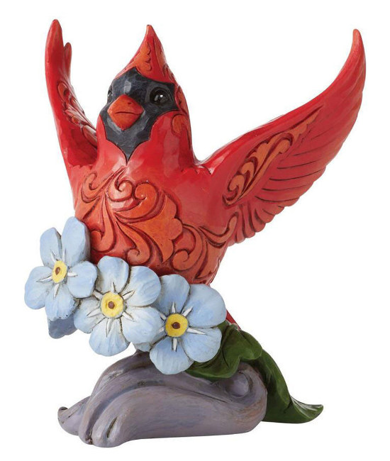 JS6009698 - Caring Cardinal on Forget-Me-Not