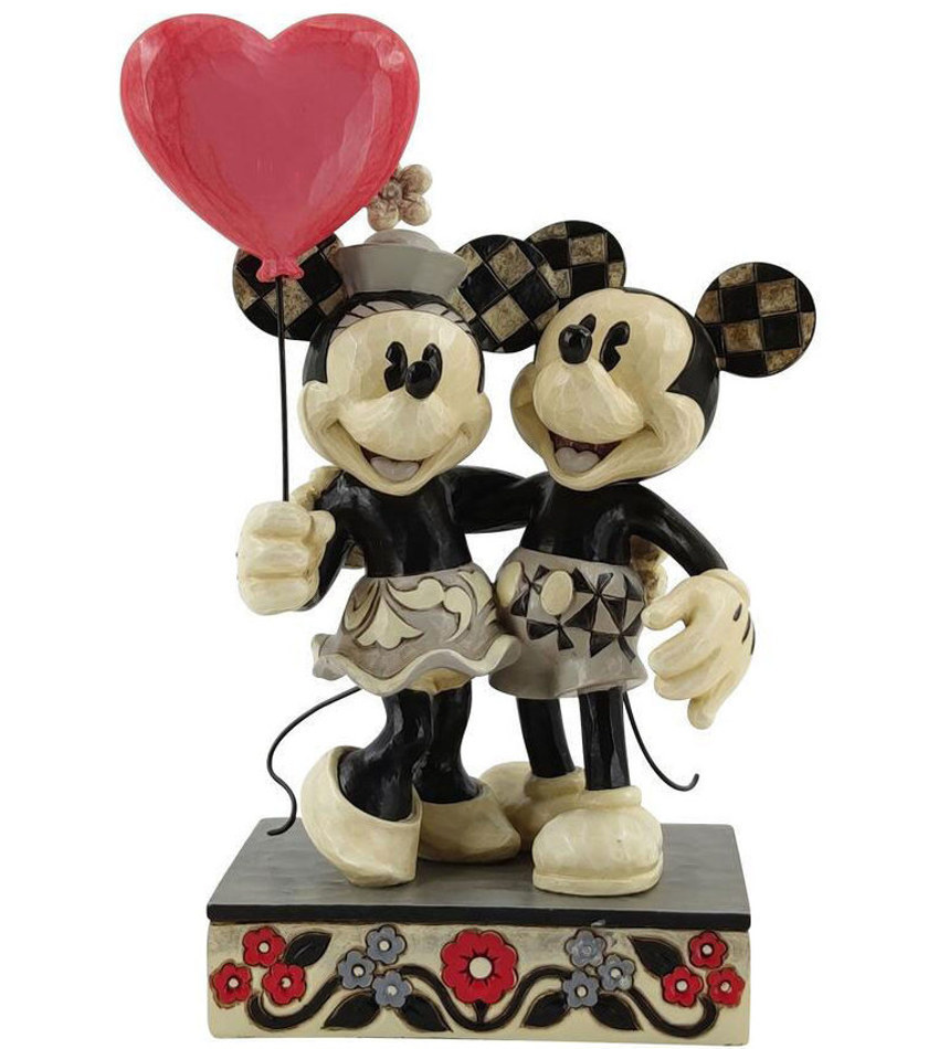 JS6010106 - Mickey & Minnie with Heart