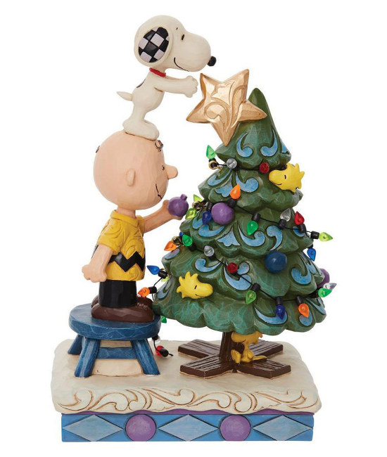 JS6010321 - Charlie Brown Decorating Tree