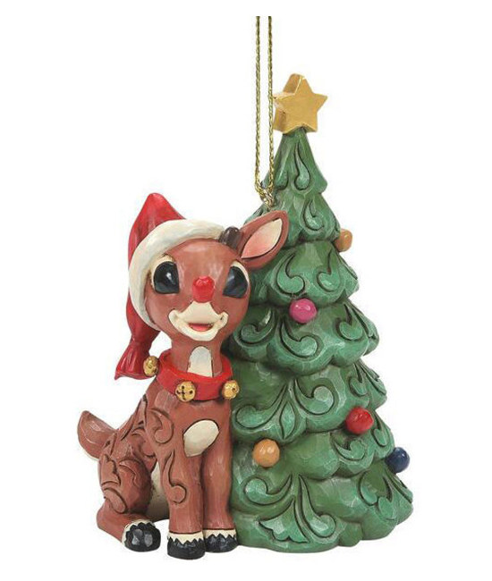 JS6010720 - Rudolph with Christmas Tree Ornament