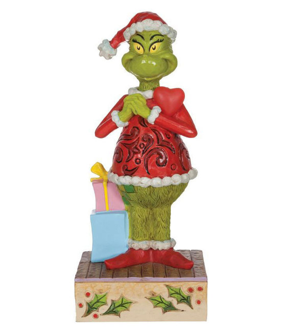 JS6010782 - Grinch with Large Blinking Heart