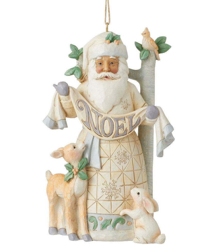 JS6012027 - Woodland Santa Noel Ornament