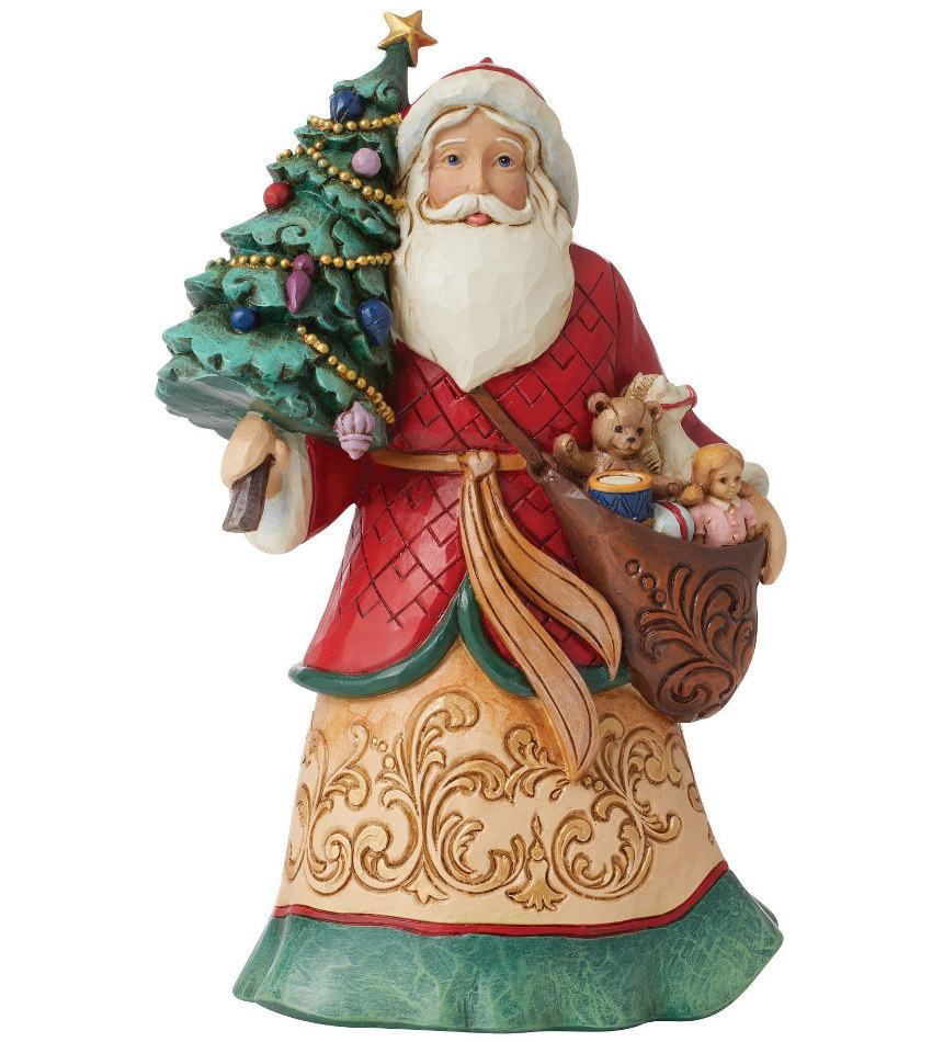 JS6012904 - Santa with Tree & Toybag