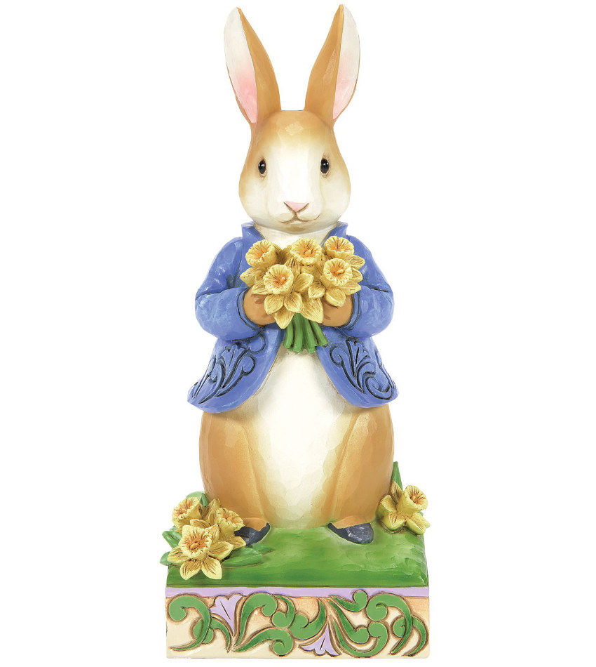 JS6014046 - Peter Rabbit w/Daffodils