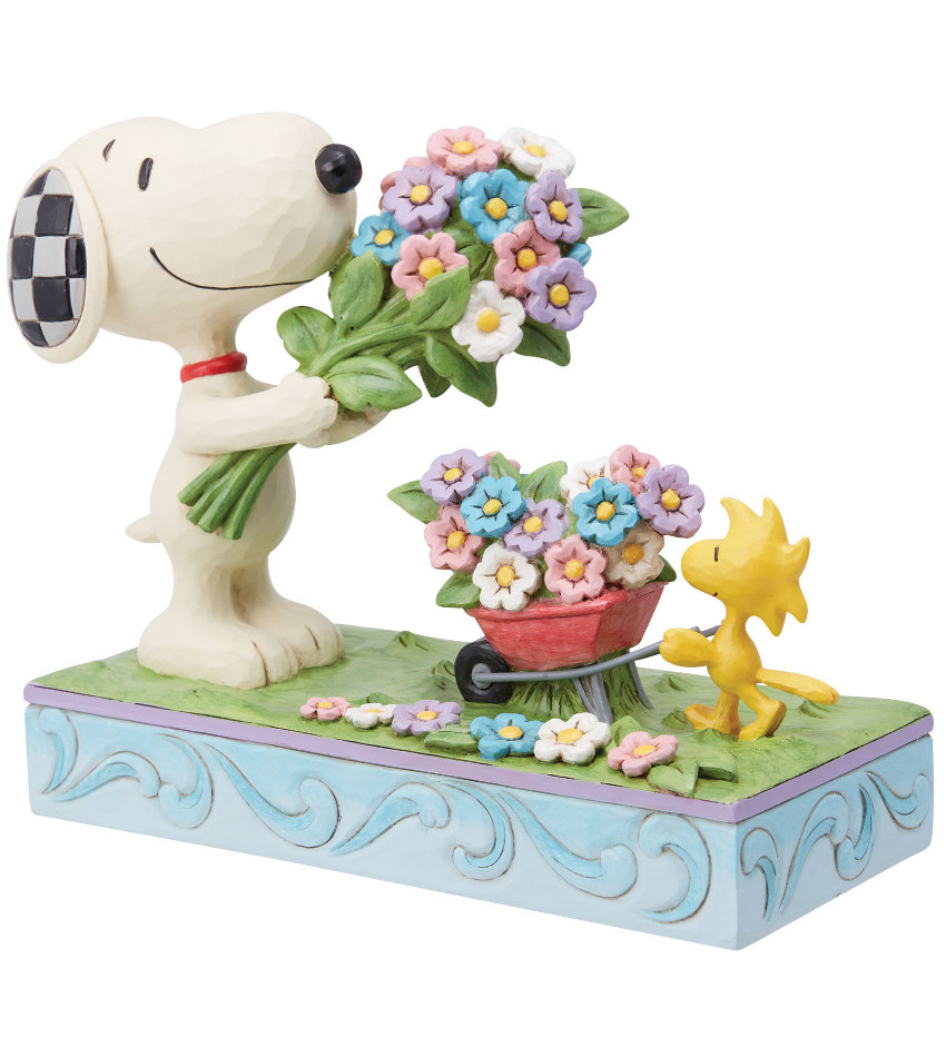 JS6014344 - Snoopy Flowers & Woodstock