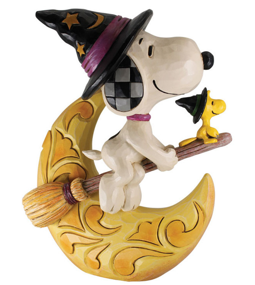 JS6014621 - Snoopy Witch with Moon