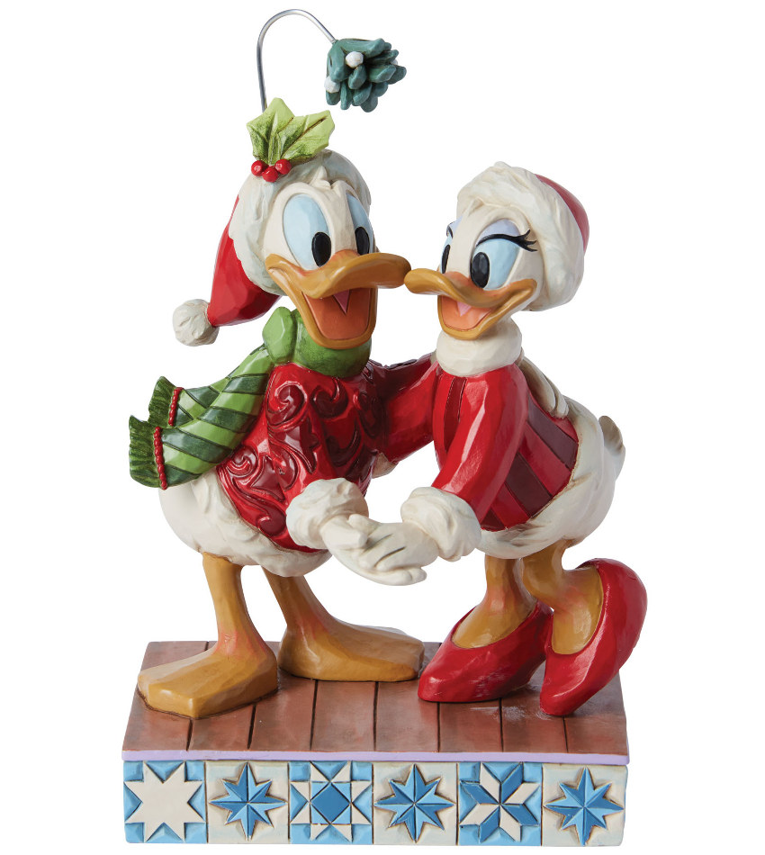 JS6015004 - Donald & Daisy Mistletoe