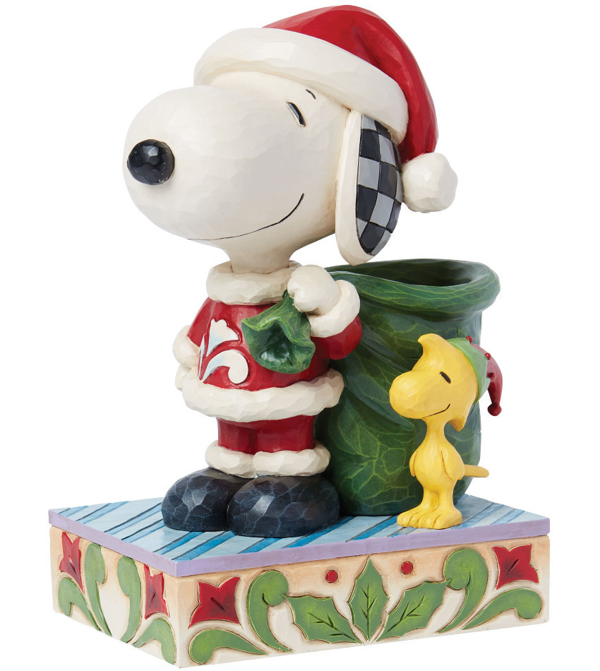 JS6015030 - Snoopy Santa & Elf Woodstock