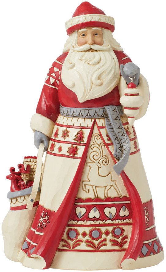 JS6015482 - Nordic Noel Santa w/Toy Bag