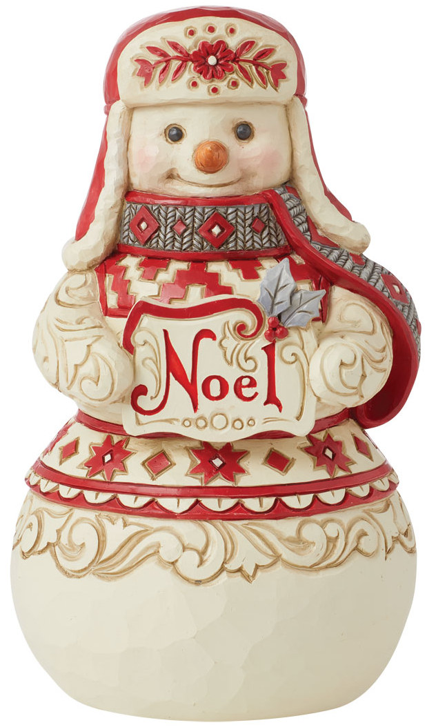 JS6015483 - Nordic Noel Snowman w/Noel Sign