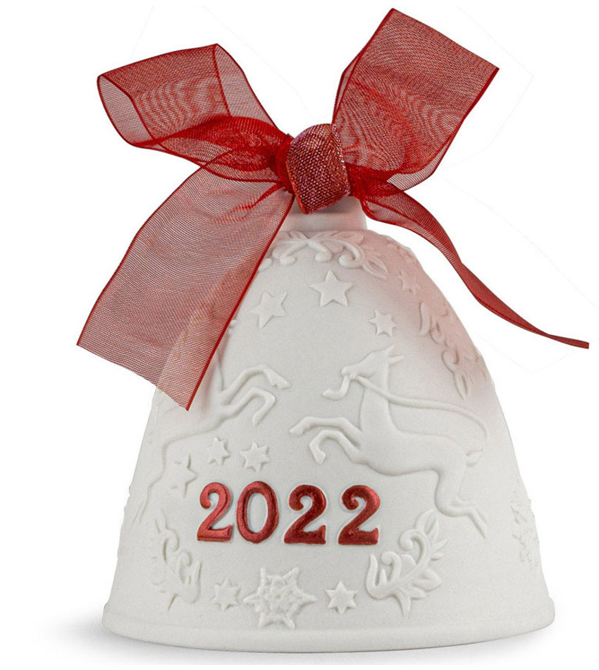 L18469 - 2022 Re-Deco Christmas Bell - red