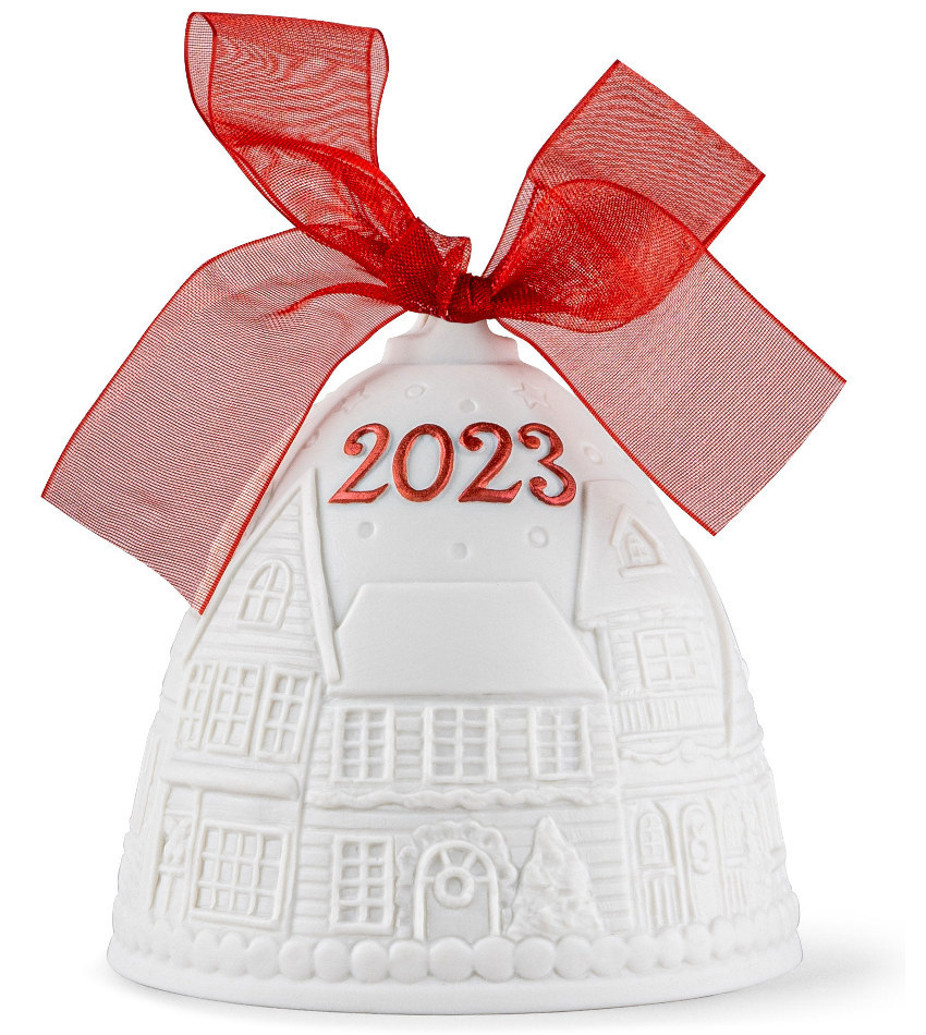 L18473 - 2023 Re-Deco Christmas Bell - red