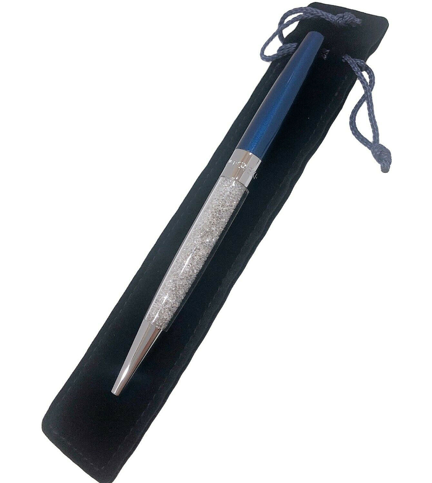 S5541963 - Blue Crystalline Ballpoint Pen