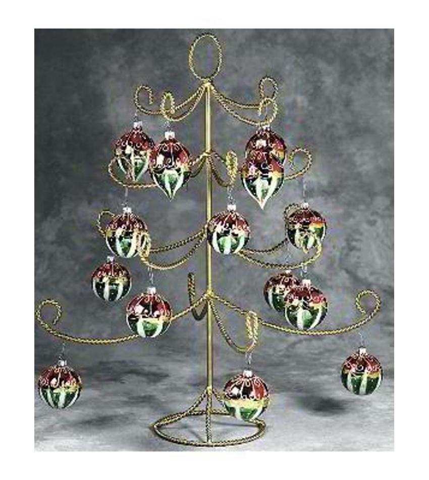 WP45-0130 - Twisted Wire Ornament Tree