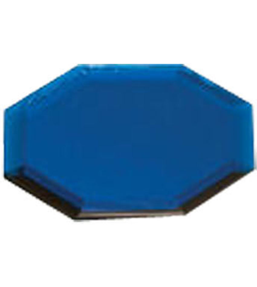 WP562B - Blue Small Octagon Mirror