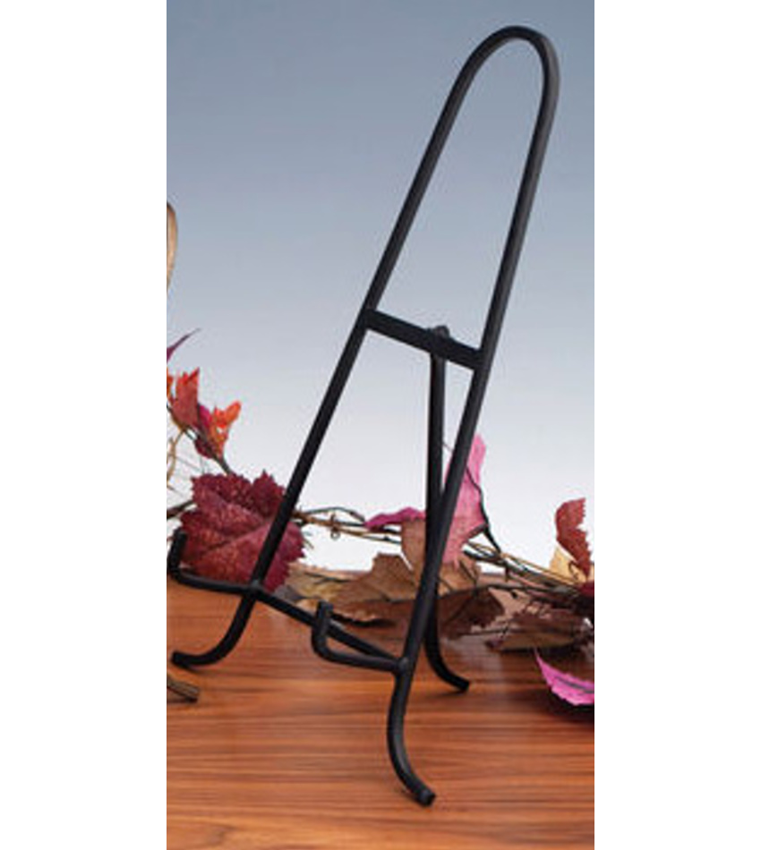 WP693B - Wrought Iron Arched Stand - Black